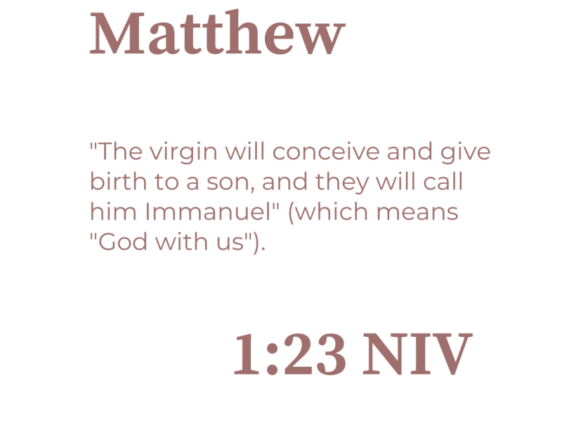 Understanding Immanuel: God is With&nbsp;Us